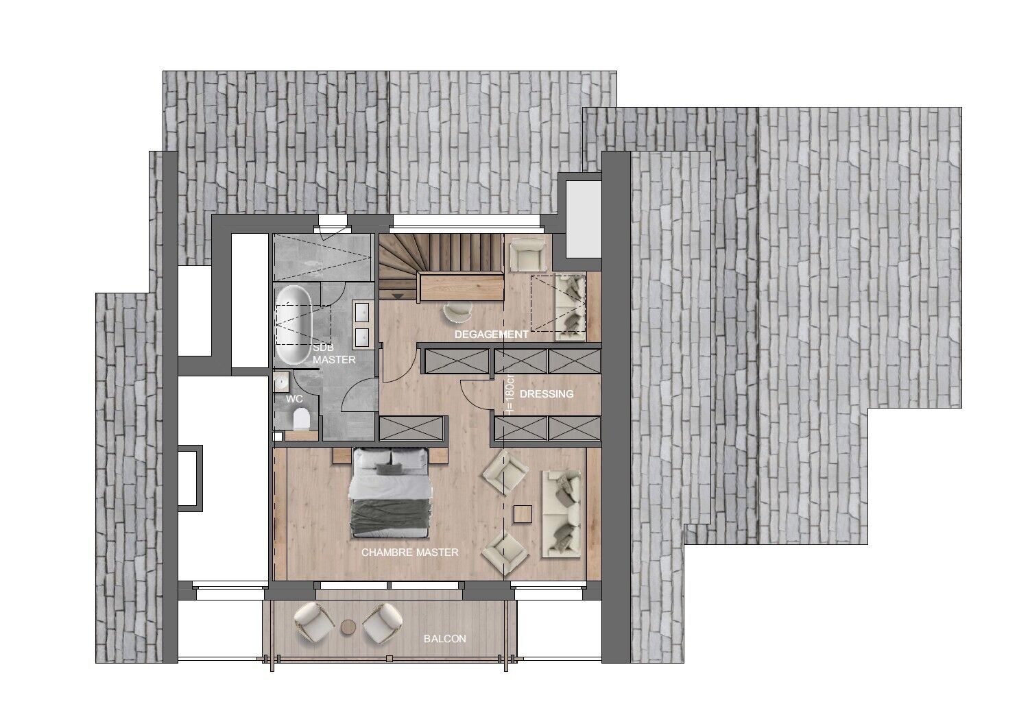 Plan-id(6)-Gentianes Duplex Combles